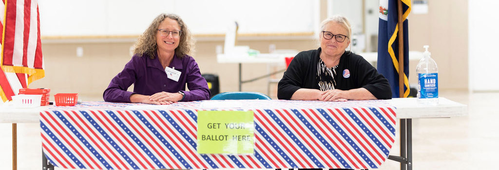 Poll Workers at Bedford County Polling Place