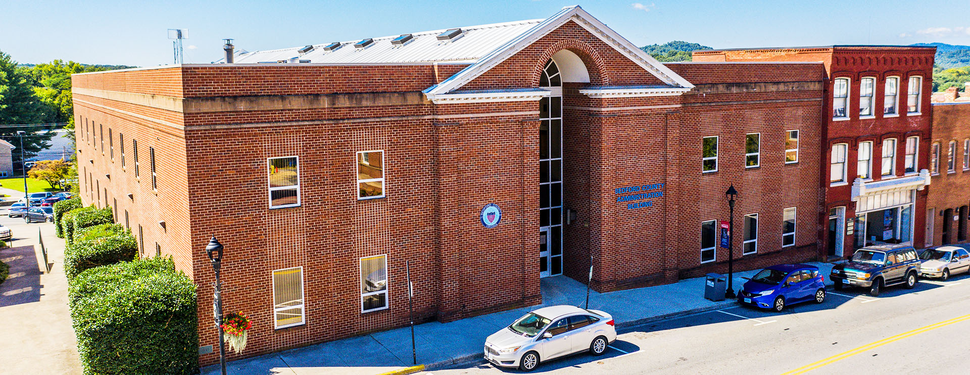 County Administration Building in Downtown Bedford