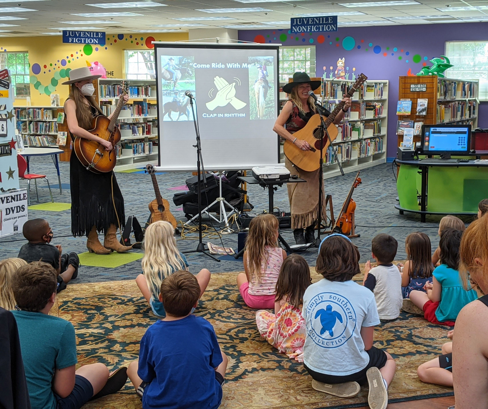 Musical performance at Bedford libraries